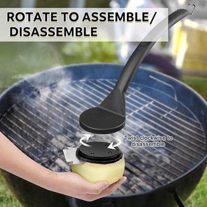 Anpro BBQ Girll Brush Bristle Free - Safe Grill Brush For Outdoor Grill NEW